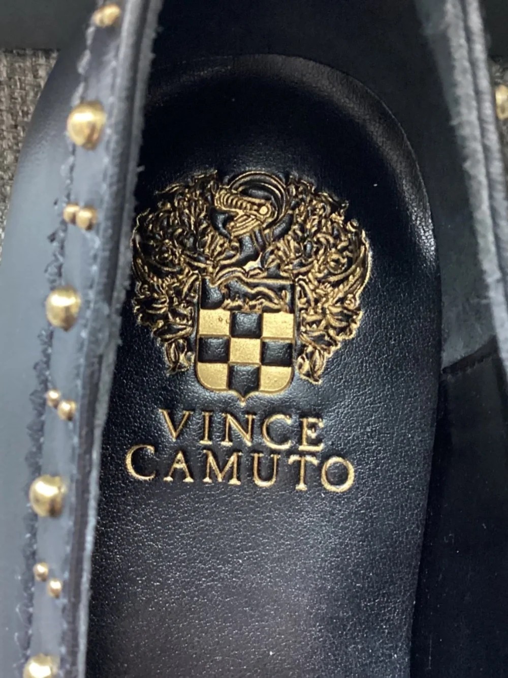 Vince Camuto Camdyn Studded Penny Loafer, size 8.5 - Picture 2 of 12
